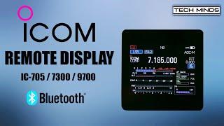 ICOM Remote Display Using An M5STACK CORE2 - ICMULTIMETER IC-705 7300 9700