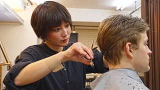 (ASMR) She Did Everything! Barbering Full Service – Haircut, Shave & More