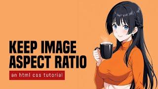 Keep Image Aspect Ratio In HTML CSS