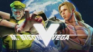 Street Fighter 5 Battle Lounge Chronicles - M.Bison (Me) vs. Vega (GhoulWorldOrder)