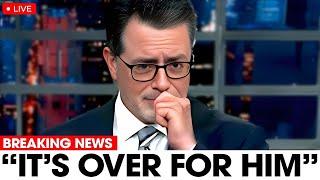 5 MIN AGO: Stephen Colbert CRIES And Resigns On Live TV