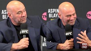 Dana White CLASHES with Reporter over Palestine Flag question