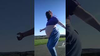 #transgirl #trans #bigisbeautiul #bigisbeautiful #fatptride #bbw #belly #fat #dancingoutside #lgbtq