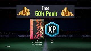 FIFA 22: Gratis 50k Pack bekommen!  (Tutorial)