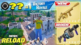 *NEW* Midas Gilded Eye Gun & Shockwave Launcher in One Game | Fortnite Reload | High Kill Gameplay |