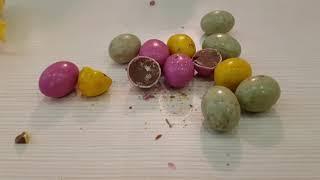 M&S Chicky Choccy Speckled Eggs Milk Chocolate Eggs with Speckled Candy Shell Unboxing M&S Food