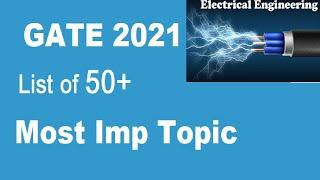 50 Most Important Topics | GATE 2021 | Electrical Engineering| Prepare with Yourpedia | Free Access