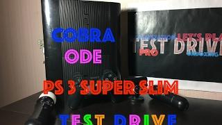 PS3 Super slim возможности и обзор Cobra ode |TEST DRIVE Play| на русском