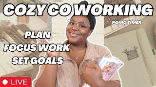 LIVE Cowork with Me! Working, Chatting, and Coffee!