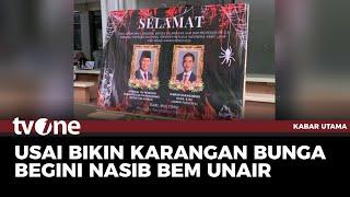 Buntut Karangan Bunga Sarkas BEM Fisip UNAIR | Kabar Utama tvOne