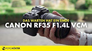 Das neue Canon RF 35 f1.4 - Das Beste 35er aller Zeiten