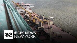 Explosion on vessel carrying raw sewage on Hudson River kills NYC DEP worker