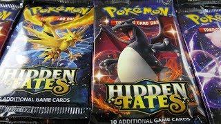 Pokemon Hidden Fates "Booster Box" Opening! (36 Hidden Fates Packs)