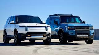 NEW Toyota Land Cruiser vs Rivian R1S - Which is Better?