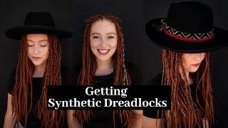 Getting Synthetic Dreadlocks for the FIRST TIME!