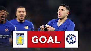 GOALLLLL! | Enzo | Aston Villa 0-3 Chelsea | Fourth Round Replay | Emirates FA Cup 2023-24