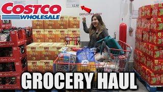 MASSIVE COSTCO GROCERY HAUL $362 | HUGE COSTCO HAUL with SECRET SAVINGS TIPS | Large Family Haul