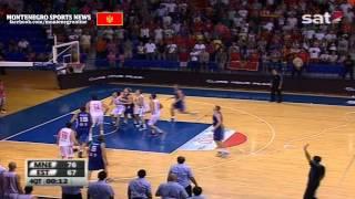 Montenegro vs Estonia - Suad Šehovic aley-oop (EuroBasket Qualification) 5 sept. 2012 __ RTCG