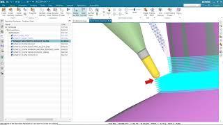 5-Axis Guiding Curves Multiple Depths in NX CAM