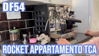 Espresso workflow on Rocket Appartamento TCA and Solo/Turin DF54