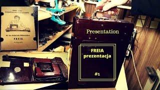 Freia Fisher przenośna elektryczna maszyna do szycia prezentacja | Portable Electric Sewing Machine
