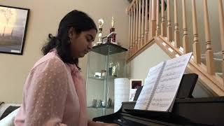 Zoya (Piano student of Mark) - 2 of 3 (Consolation by Liszt)