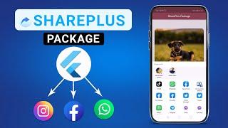 Flutter Tutorial - Share File, Image, Text, URL | The Right Way