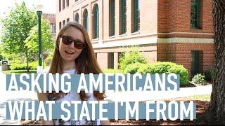 Russian girl asks Americans to guess what state she is from