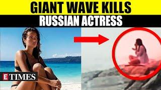 Russian Actress Kamilla Belyatskaya Caught in Deadly Wave in Thailand; Tragic End Caught On Cam