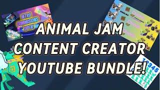 ANIMAL JAM CONTENT CREATOR YOUTUBE BUNDLE!