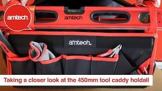 Amtech 450mm tool caddy holdall - a closer look at the product.