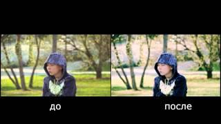 Цветокоррекция видео в Lightroom Photoshop5