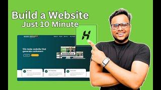 How you can create a website in just 10 minutes