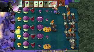 мы прошли выжывание ночью и в басике Plants vs Zombies