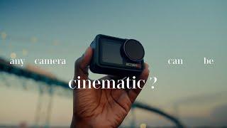 how to make cinematic videos with the DJI Osmo Action 5 PRO