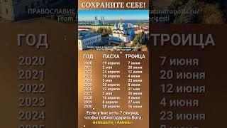 Православный календарь на 2024 год