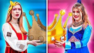 Princess Secrets Revealed! Rich Princess VS Poor Princess!