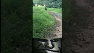 Scary Forest Lady Video  Trollface meme #shorts