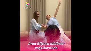 Arzu Əliyeva inklüziv rəqs dərsində