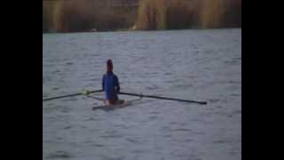 Rowing LM1X training Ukraine SAKI Part 2