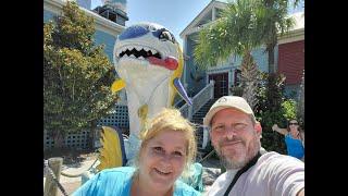 Myrtle Beach Part 2: Vereen Gardens • SNAKE! • MB Boardwalk • Tommy rides the KOA worm train!