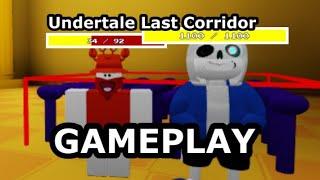 Roblox Undertale Last Corridor but It’s an gameplay