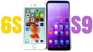 iPhone 6S vs Galaxy S9 Speed Test!