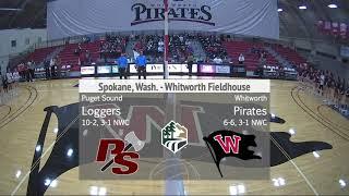 Whitworth Volleyball highlights vs. Puget Sound