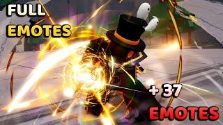 Todos Los Emotes De La Nueva Actualizacion - Strongest Battlegrounds