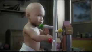 Pub Wilkinson - Fight for kisses - Wilkinson Sword baby ad. - Funny commercials