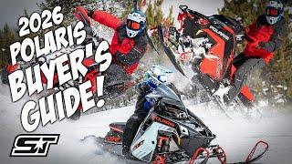 2026 POLARIS SNOWMOBILE BUYER'S GUIDE | Specs and Details on all the 2026 sleds!