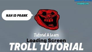 Troll Loading Screen Tutorial #Roblox #StudioLite #Tutorial #Video