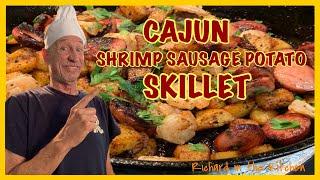 CAJUN SHRIMP SAUSAGE AND POTATO SKILLET | Richard in the kitchen