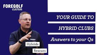 Q&A Video - What are Hybrids?  How should  golfers should use them ?